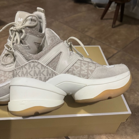 Michael Kors Olympia Trainer Sneakers - Picture 6 of 13